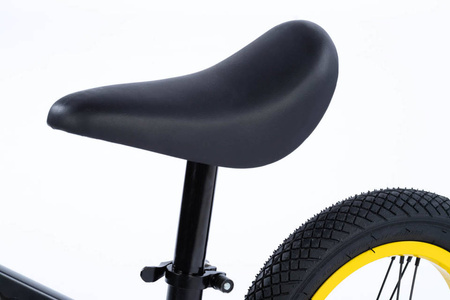 Rowerek biegowy JACOB - NICE BLACK & BANANA YELLOW
