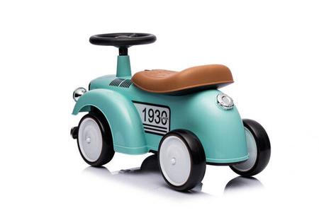 Jeździk RETRO z miękkimi kołami - MIĘTOWY