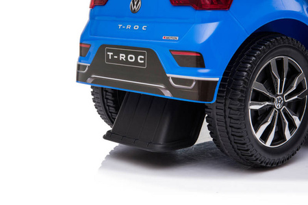 Jeździk z prowadnikiem VOLKSWAGEN T-ROCK - NIEBIESKI + rejestracja