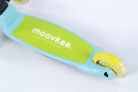 Hulajnoga balansowa MILO z LED - BABY BLUE & LIME GREEN