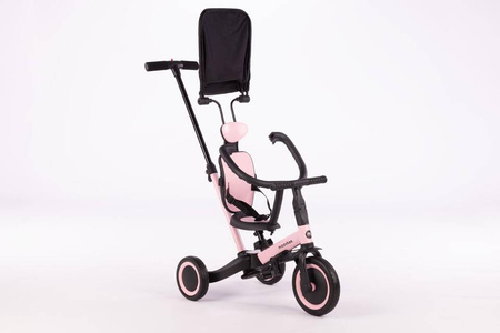 Rowerek trójkołowy/biegowy MIKE 6w1 PRO - SWEET PINK