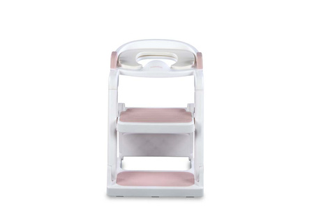 Nakładka na sedes z drabinką - Baby Ladder Potty - baby PINK