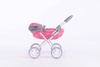 Wózek głęboki dla lalek SUSIE - GREY and PINK