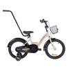 Rower dziecięcy TOMABIKE BMX PLATINUM 16 cali z prowadnikiem - ZŁOTY