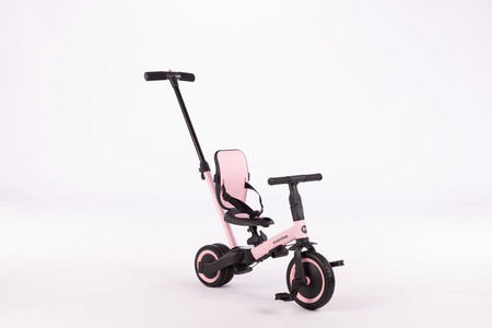 Rowerek trójkołowy/biegowy MIKE 6w1 PRO - SWEET PINK