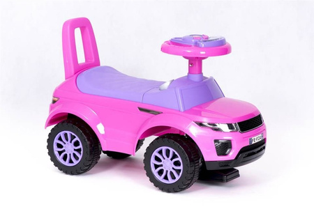 Jeździk dziecięcy samochodzik - RÓŻOWY