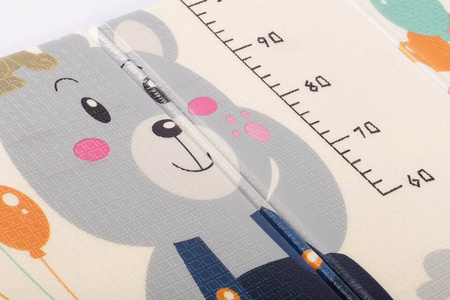 Mata piankowa duża 180x200 cm - BEAR & ROAD