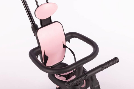 Rowerek trójkołowy/biegowy MIKE 6w1 PRO - SWEET PINK
