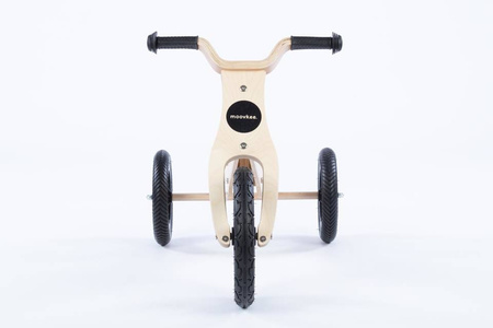 Rowerek trójkołowy/biegowy drewniany JANE 2w1 - NATURAL WOOD