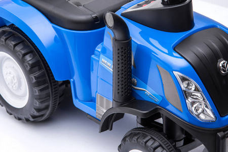 Jeździk / traktor z przyczepą - NEW HOLLAND - ŻÓŁTY + rejestracja