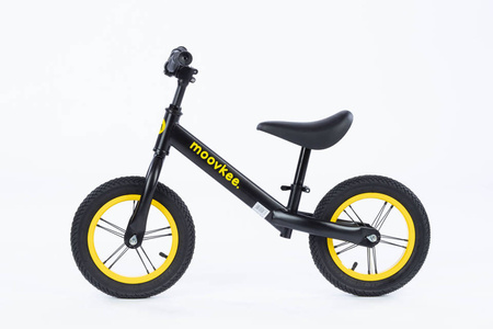 Rowerek biegowy JACOB - NICE BLACK & BANANA YELLOW