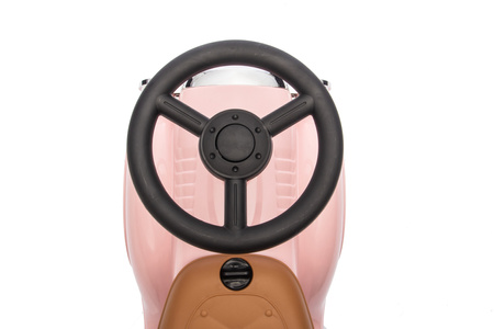 Jeździk RETRO z miękkimi kołami - RÓŻOWY