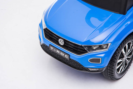 Jeździk z prowadnikiem VOLKSWAGEN T-ROCK - NIEBIESKI + rejestracja