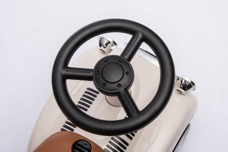 Jeździk RETRO z miękkimi kołami - RÓŻOWY