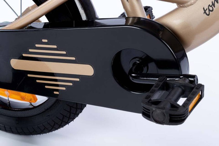 Rower dziecięcy PLATINUM XXIV 14 cali z prowadnikiem PLUS - ZŁOTY