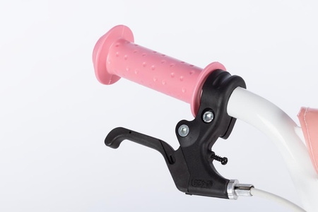 Rower dziecięcy TOMABIKE BMX PLATINUM 18 cali z prowadnikiem - JASNY RÓŻOWY