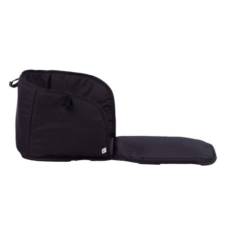 Zestaw Drewniane sanki BUKOWE "Maluch" z oparciem i siedzeniem parcianym + sznurek z uchwytem +popychacz + materacyk