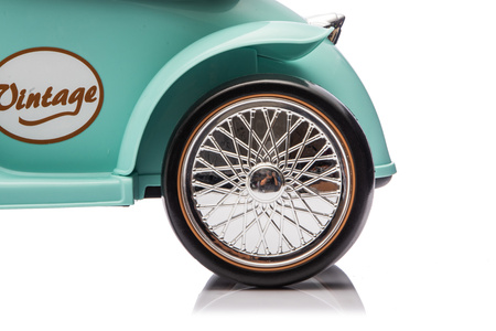 Jeździk RETRO z miękkimi kołami - MIĘTOWY