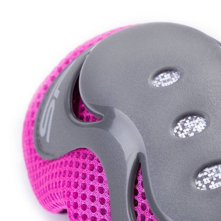 Zestaw ochraniaczy dziecięcych SHIELD L - RÓŻOWY