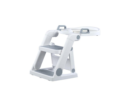 Nakładka na sedes z drabinką - Baby Ladder Potty - moonlight GREY