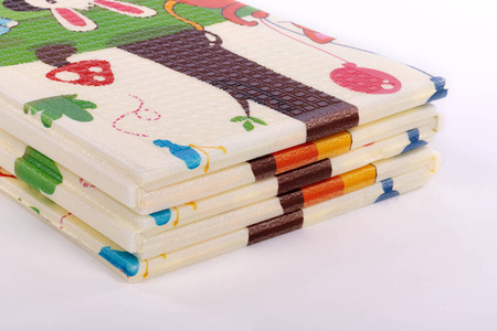 Mata piankowa dwustronna duża 180x200 cm - RIDE & FLY