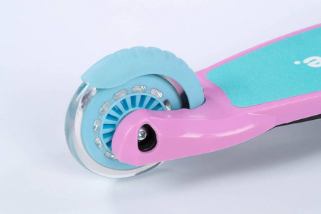 Hulajnoga balansowa MILO z LED - BABY BLUE & SWEET PINK