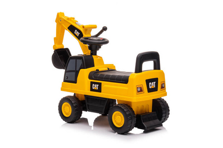 Jeździk z ruchomą łyżką KOPARKA + rejestracja