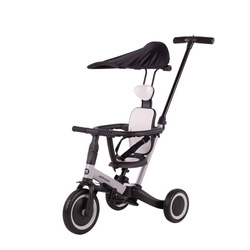 Rowerek trójkołowy/biegowy MIKE 6w1 PRO - COOL GREY