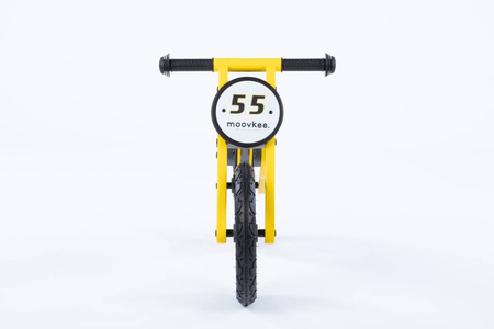 Drewniany rowerek biegowy - ALEX - SUNNY YELLOW