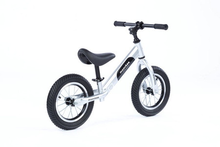 Rowerek biegowy MATTY - COOL SILVER & NICE BLACK