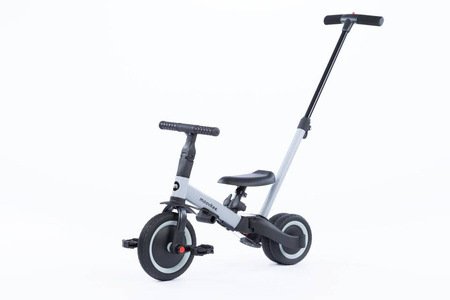 Rowerek trójkołowy/biegowy MIKE 6w1 - COOL GREY