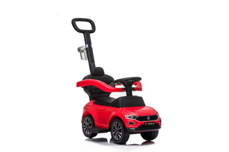 Jeździk z prowadnikiem VOLKSWAGEN T-ROCK - CZERWONY + rejestracja