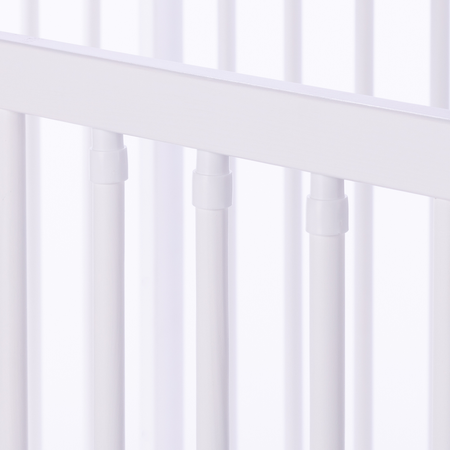 Łóżeczko drewniane LULAYA - BIAŁY