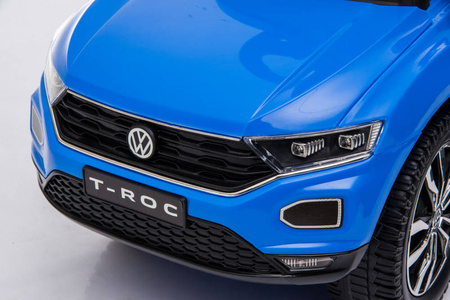 Jeździk z prowadnikiem VOLKSWAGEN T-ROCK - NIEBIESKI + rejestracja