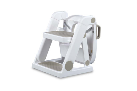 Nakładka na sedes z drabinką - Baby Ladder Potty - warm BEIGE