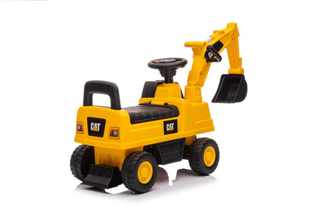 Jeździk z ruchomą łyżką KOPARKA + rejestracja