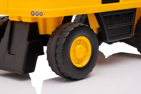 Jeździk z ruchomą łyżką KOPARKA + rejestracja