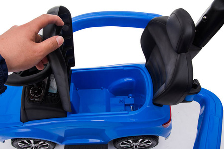 Jeździk z prowadnikiem VOLKSWAGEN T-ROCK - NIEBIESKI + rejestracja