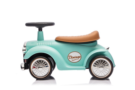 Jeździk RETRO z miękkimi kołami - MIĘTOWY