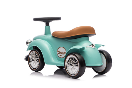 Jeździk RETRO z miękkimi kołami - MIĘTOWY