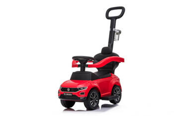 Jeździk z prowadnikiem VOLKSWAGEN T-ROCK - CZERWONY  + rejestracja