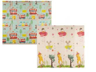 Mata piankowa dwustronna duża 180x200 cm - RIDE & FLY