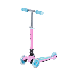 Hulajnoga balansowa MILO z LED - BABY BLUE & SWEET PINK 