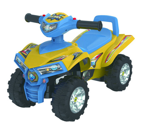 Jeździk QUAD - ŻÓŁTO-NIEBIESKI