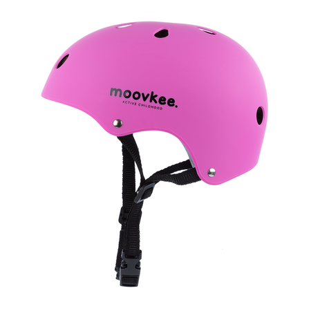 Kask rowerowy dziecięcy MOOVKEE. - RÓŻOWY