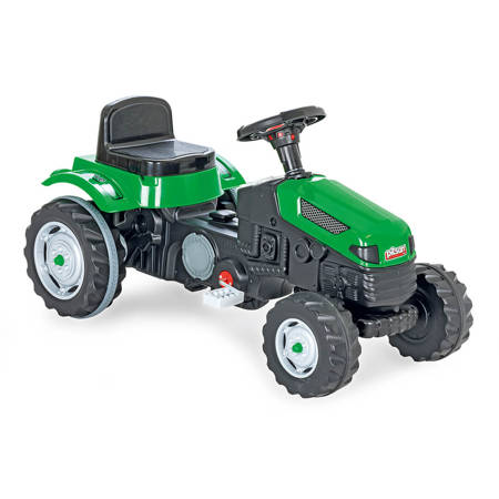 Klasyczny traktor dla dzieci na pedały - ZIELONY 