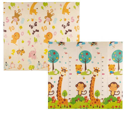 Mata piankowa duża składana NUMBERS & GIRAFFE 